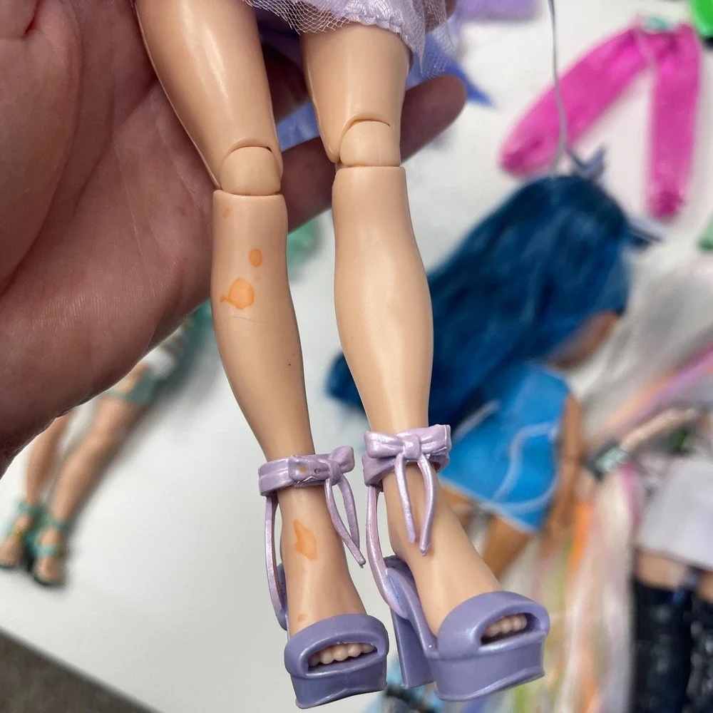 Rainbow High Doll Lot 4 Daphne Violet Skyler Amaya w/ Clothes & Accessories MGA